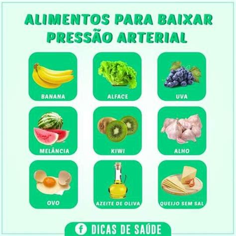 Alimentos Para Baixar A Pressao