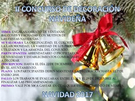 Ii Concurso De Decoracion Navide A Ayuntamiento De Mijares