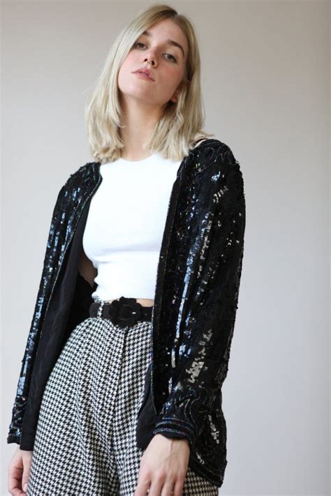 Glitter Chic ~ Sequin Jacket Styles For Year End Festivities