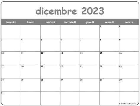 Planning Mensile Da Stampare Dicembre Image To U