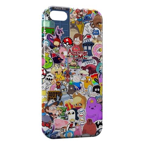 Coque IPhone 8 8 Plus Personnages Manga Cartoon Web Youtube Pixypia