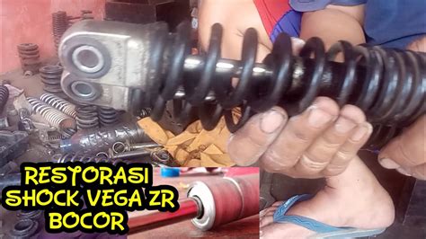 Cara Memperbaiki Shock Belakang Yamaha Vega Zr Bocor