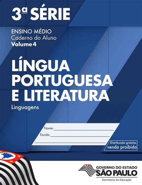 4º bimestre lã ngua portuguesa 3 s em volume 4 aluno PDF