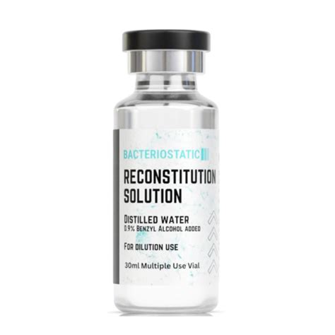 Agua Bacteriostática 30ml Peptidos Ecuador