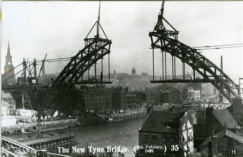 Tyne Bridges At Gateshead Gateshead History Felling History Low