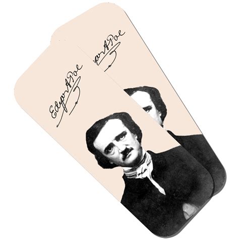 Edgar Allan Poe signature bookmark | Morbitorium