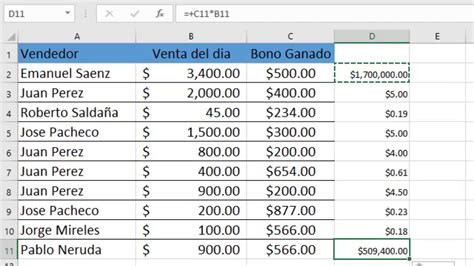 Multiplicacion En Excel Youtube IMAGESEE