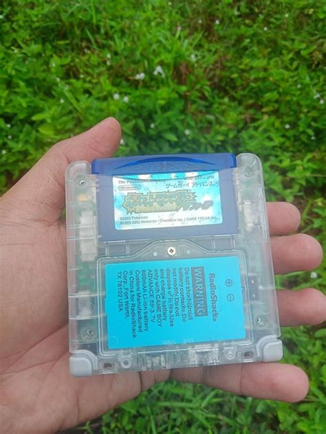 Game Boy Advance SP AGS 101 Pokemon Sapphire Japan Original Video