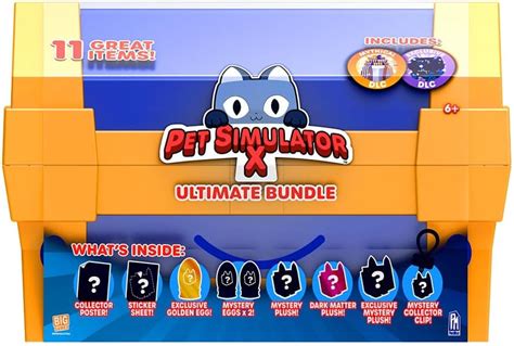 Pet Simulator X Blue Treasure Chest Ultimate Bundle Case W