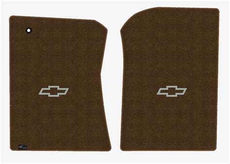 Lloyd Luxe Front Mats For Chevy C Pickup W Silver Outline