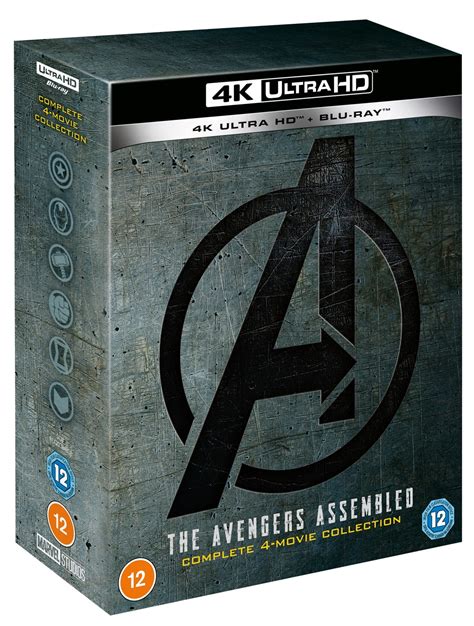 Avengers Movie Collection K Ultra Hd Blu Ray Free Shipping Over