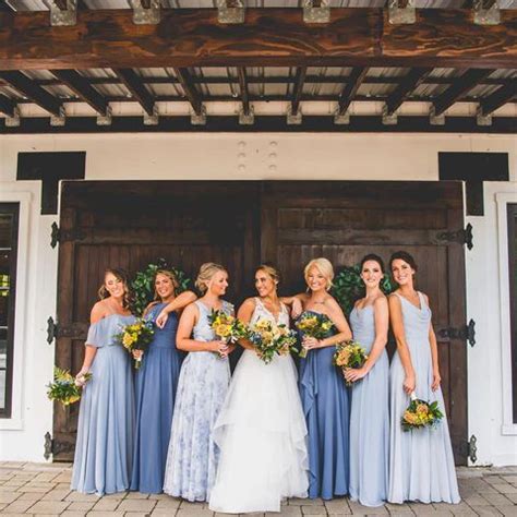 How To Mix And Match Bridesmaid Dresses Different Bridesmaid Dresses