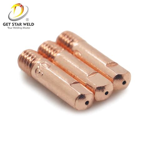 Get Star Weld High Quality Of M Mig Welder Tips Copper Mig Contact