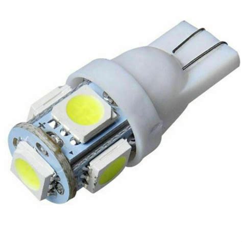 50 Pack T5 T10 Wedge Bulb Pure White Led For Malibu 12v Ac Dc Landscape