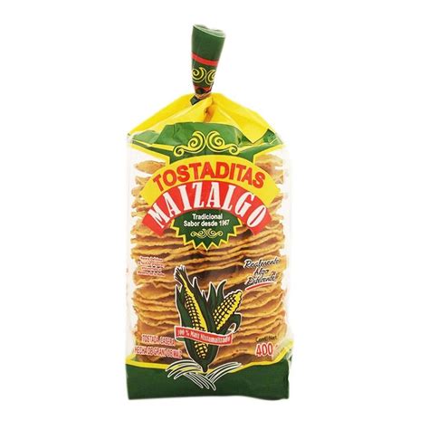 Tostadas Maizalgo Amarillas 400 G Walmart