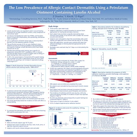 Pdf The Low Prevalence Of Allergic Contact Dermatitis Using A