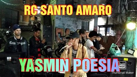 Yasmin Poesia Roda Cultural Do Santo Amaro Ed Youtube