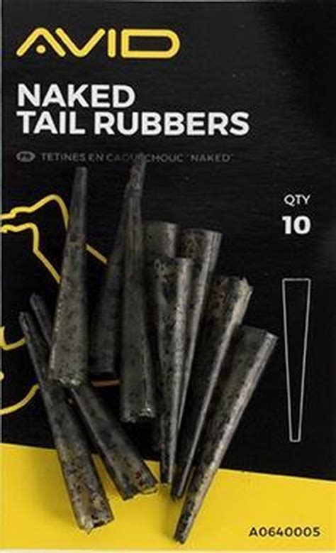 Avid Carp Terminal Tackle Naked Tail Rubber Pcs Bol