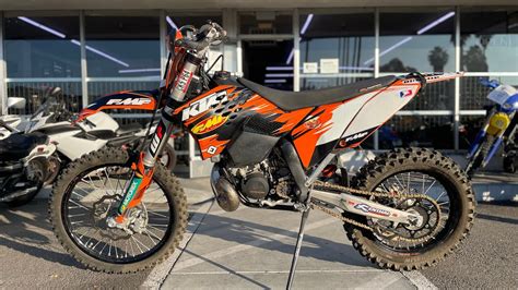 2009 KTM 200 XC W Great Trail Bike In The Bay Area YouTube