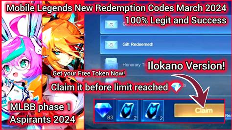 Mobile Legends Redeem Codes March 9 2024 MLBB Diamond Codes Today