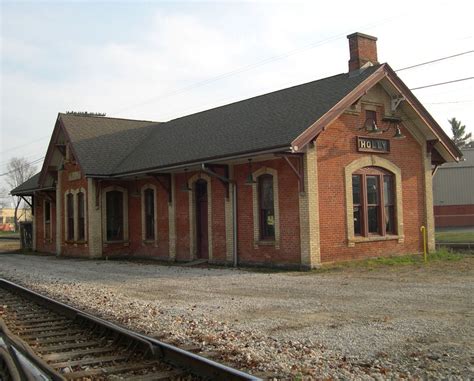 Michigans Magical History Tour Old Train Station Brick Architecture