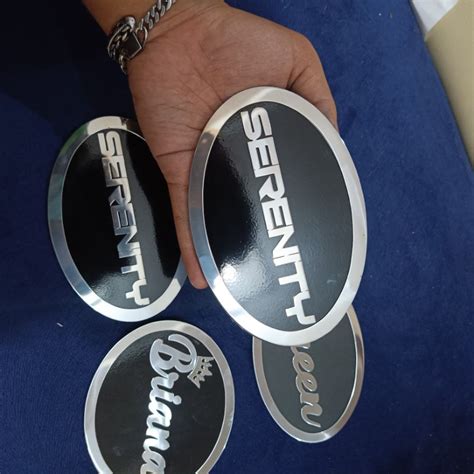 Jual Emblem Logo Mobil Custom Stainless Shopee Indonesia