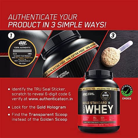 Optimum Nutrition Gold Standard 100 Whey Protein Powder 5 Lbs 10 Extra 2 5 Kg Double Rich