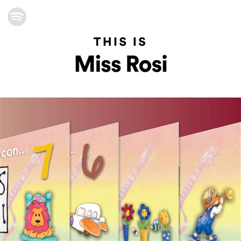 This Is Miss Rosi Spotify Playlist