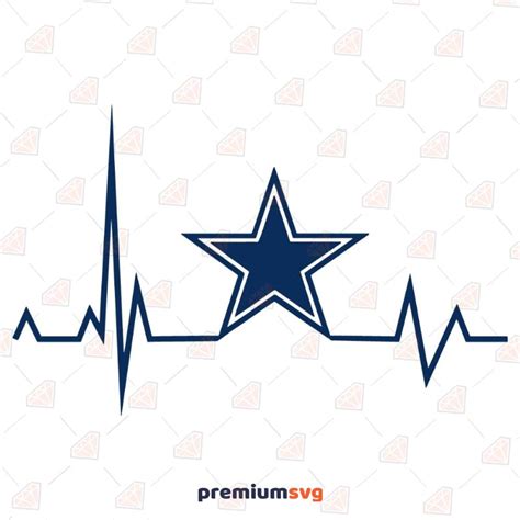 Dallas Cowboys Star Svg Cut Files | PremiumSVG