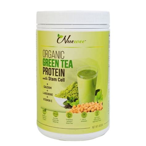 Nuewee Green Tea Protein With Stem Cell X 450g Shopee Malaysia