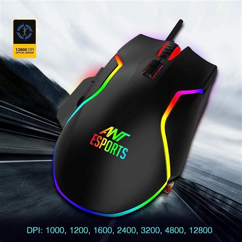 Ant Esports Gm320 Rgb Optical Gaming Mouse Ant E Sports