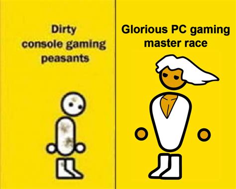 Image The Glorious Pc Gaming Master Race Know Your Meme