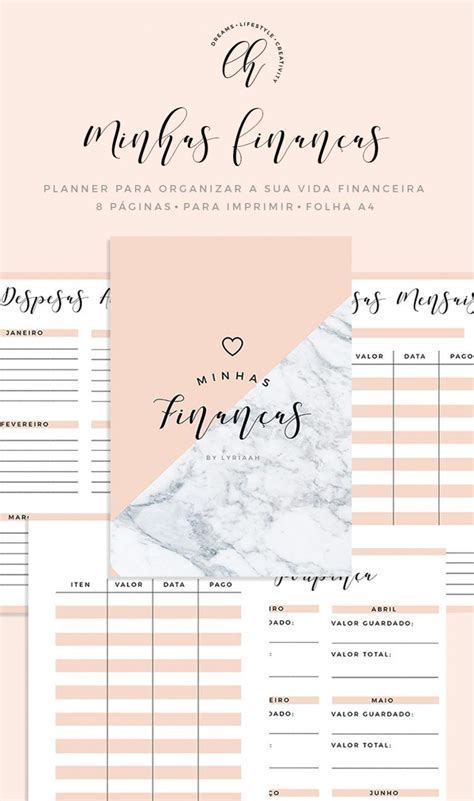 Lyriaah Finanças Planner Planner financeiro