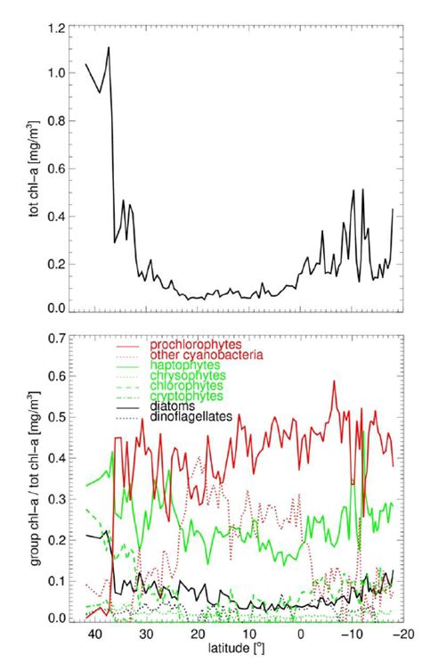 Total Chl A Concentration Of Main Phytoplankton Groups Download