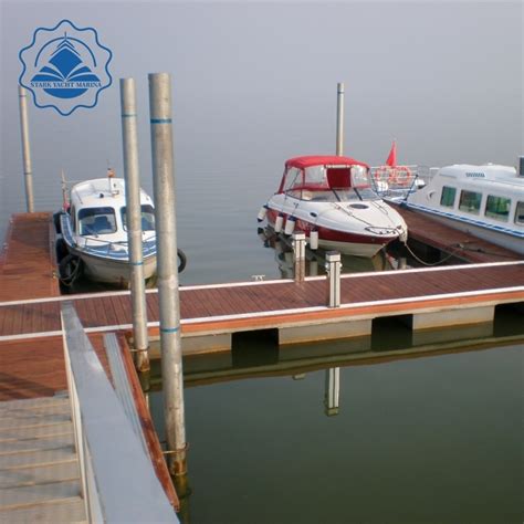 Marina Jetty Plastic Floating Pontoon Aluminum Pontoon Steel Pontoon Dock China Water Mat And