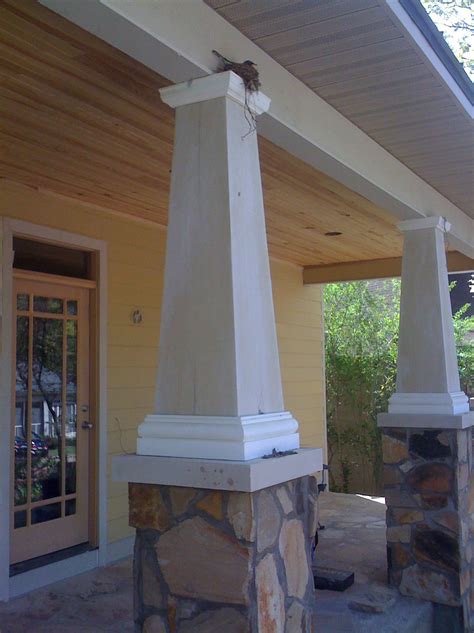 How To Build Front Porch Columns Home Design Ideas