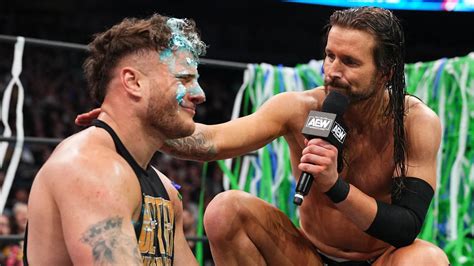 Aew Champion Mjf References Adam Cole S Recent Illness In Joking