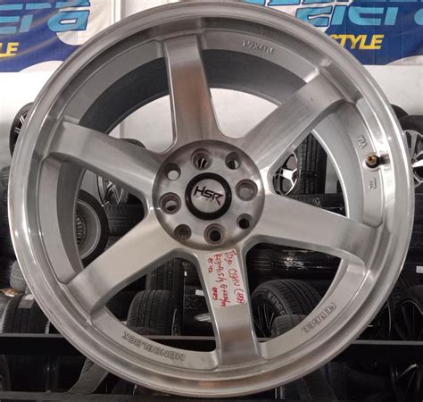 Jual Velg Mobil Bekas Toyo Oshu Hsr Ring Lebar Pcd X