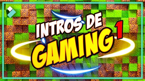 Cómo hacer una INTRO PARA GAMING FÁCIL Parte 1 YouTube