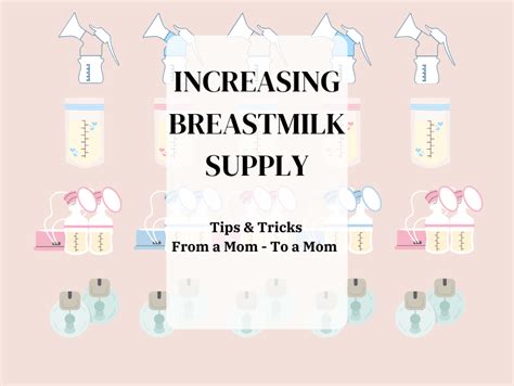 Increasing Breastmilk Supply Tips And Tricks From A Mom To A Mom