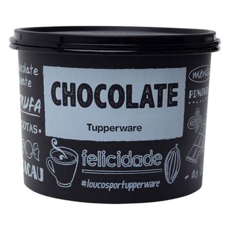 Tupperware Tupper Caixa Chocolate PB 1 3 Kg Shopee Brasil