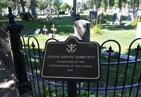 Cedar Grove Cemetery In Notre Dame Indiana Find A Grave Cemetery