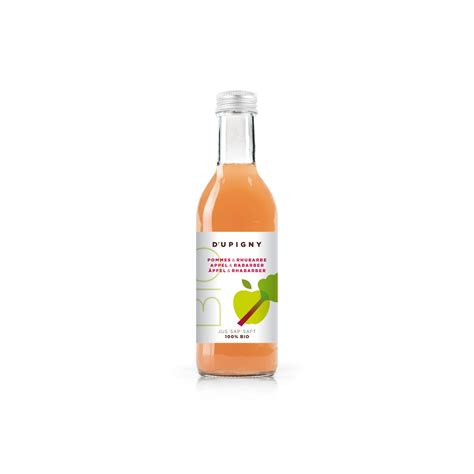 Upigny Jus De Pomme Rhubarbe Bio X Ml Bjorn S