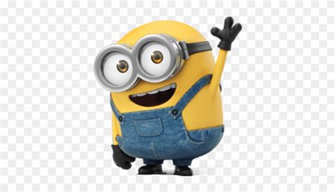 Minion Waving - Minion Quotes - Free Transparent PNG Clipart Images ...