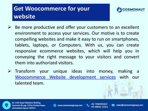 PPT Woocommerce Web Development Agency In India PowerPoint