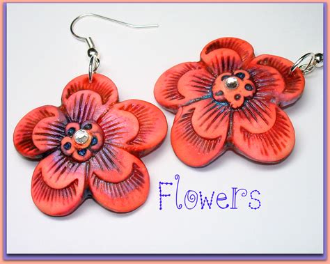 Beadazzle Me Polymer Jewelry Flower Power In Polymer Clay