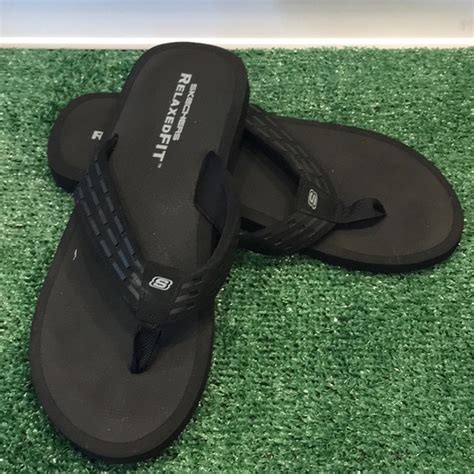 Skechers Shoes Skechers Mens Size 4 Relaxed Fit Flip Flop Sandals Poshmark