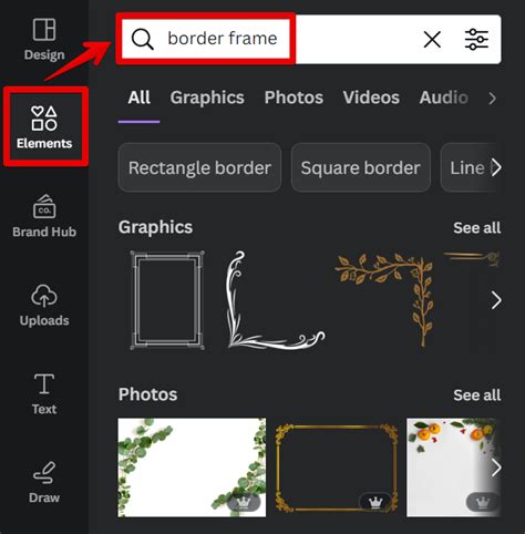 How Do You Put A Border Around A Picture In Canva