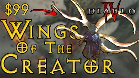 Wings Of The Creator Emote Diablo Ultimate Edition Youtube