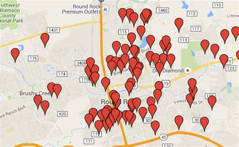 Round Rock Sex Offender Halloween Safety Map Round Rock Tx Patch